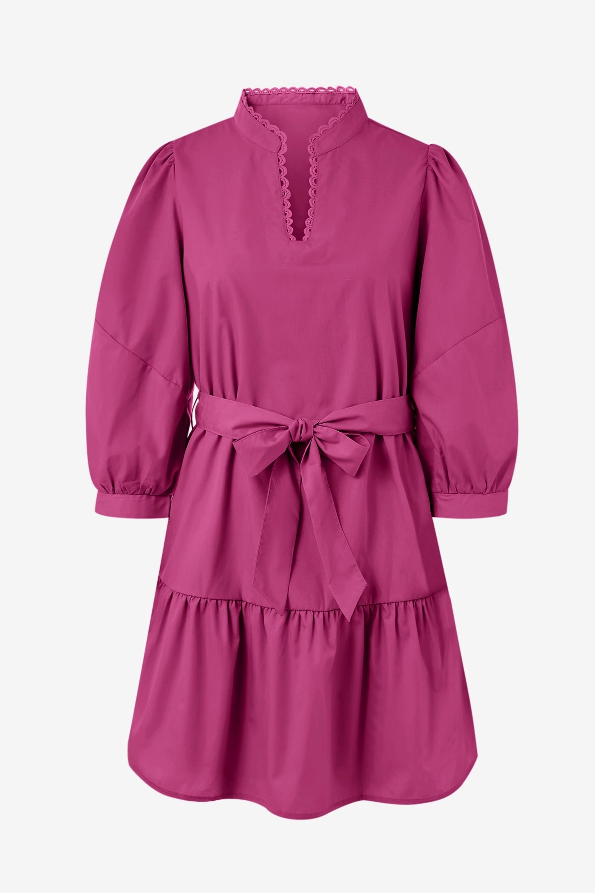 Cicy Bell Womens Rose Red Mini Dresses