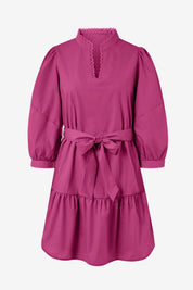 Cicy Bell Womens Rose Red Mini Dresses