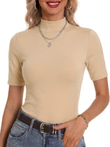 Womens Mock Turtleneck Tops | CicyBell