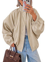 Womens Faux Leather Jackets|Cicy Bell
