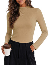 Womens Mock Turtleneck Tops | CicyBell