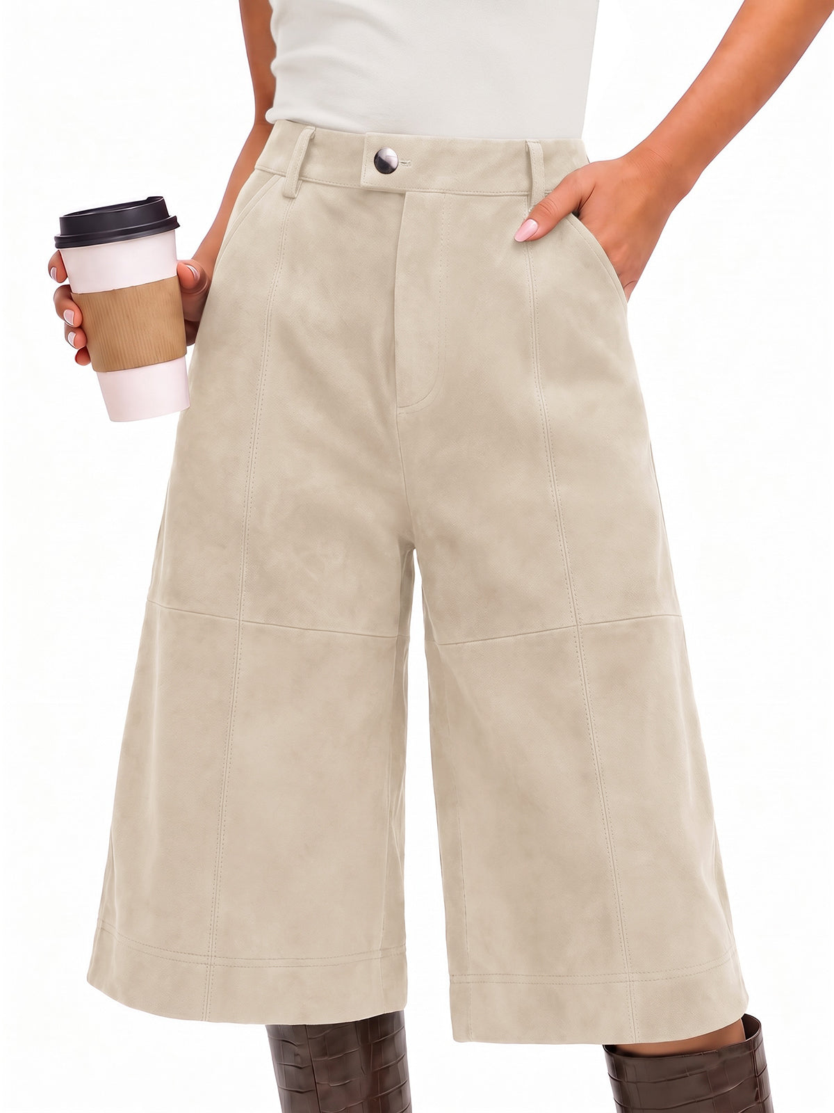 Womens Casual Knee Length Pants | Cicy Bell