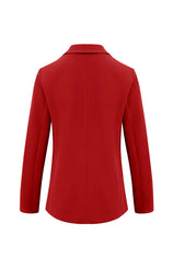 Cicy Bell Womens Red Casual Work Blazers