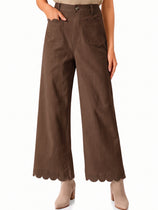 Womens High Waisted Wide Leg Pants | Cicy Bell