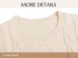 Womens Khaki Puff Short Sleeve Sweater | CicyBell