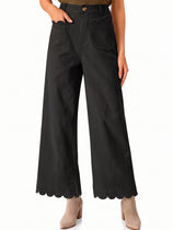 Womens High Waisted Wide Leg Pants | Cicy Bell