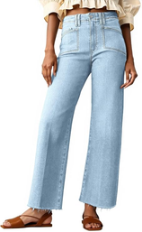 Womens Straight Leg Jeans | Cicy Bell