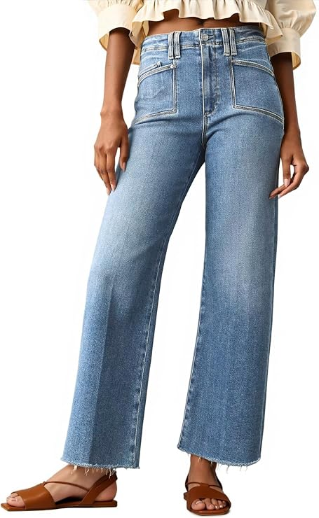 Womens Straight Leg Jeans | Cicy Bell