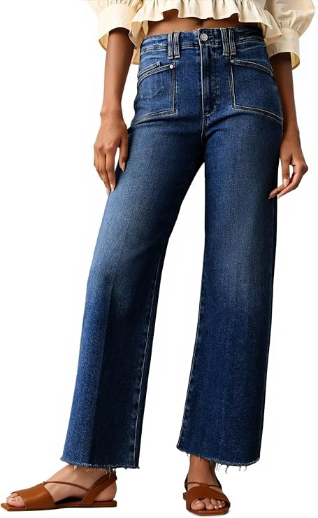 Womens Straight Leg Jeans | Cicy Bell