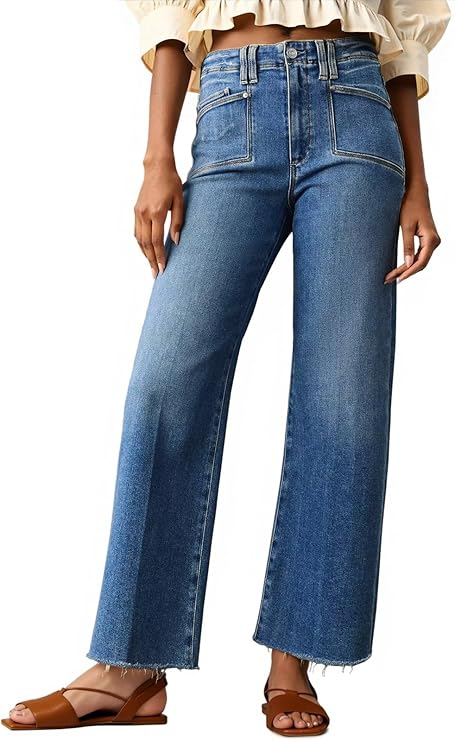Womens Straight Leg Jeans | Cicy Bell