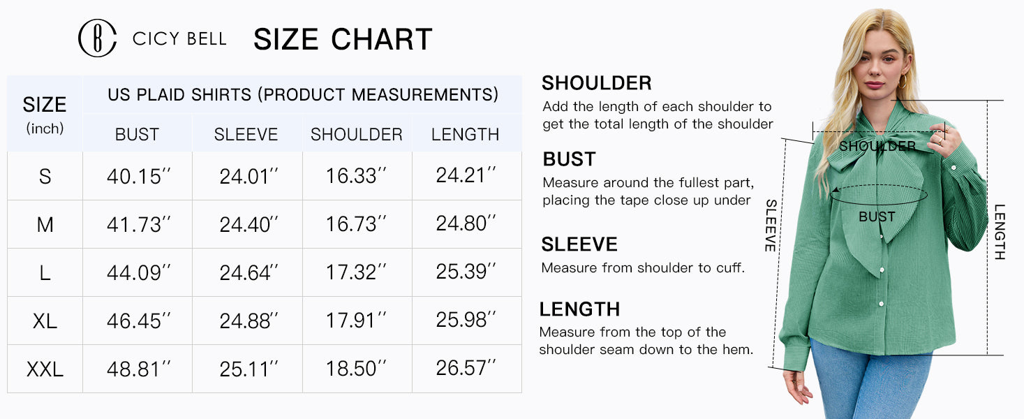 Cicy Bell Womens Sky Blue Plaid Shirts